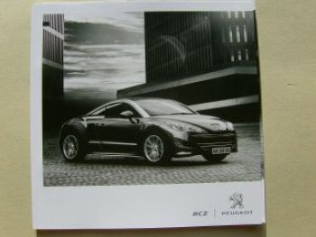 Peugeot RCZ Prospekt April 2010 +Preisliste NEU