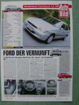 Auto Bild 44/1999  Ford Escort 1.6 16V