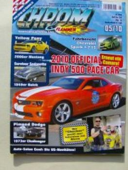 Chrom & Flammen 5/2010 73er Challenger, 2006er Mustang, Spark 1.