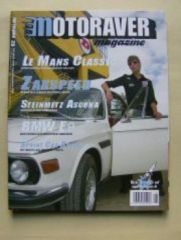 Motoraver magazine Nr.28 Steinmetz Ascona, BMW E9,Zakspeed