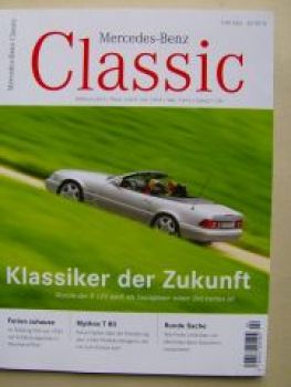 Mercedes Benz Classic 2/2010 R129, T 80, E500 Limited W124