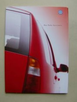 VW Polo Variant Prospekt Oktober 1999 +TDI NEU