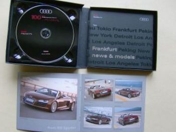 Audi Frankfurt 2009 Presse R8 Spyder S5 Sportback+CD/DVD