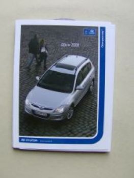 Hyundai i30cw 2008 Pressemappe +CD/DVD 2008