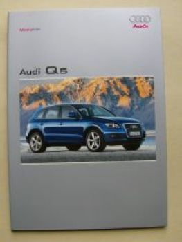 Audi Q5 Pressemappe April 2008 +Fotos +CD
