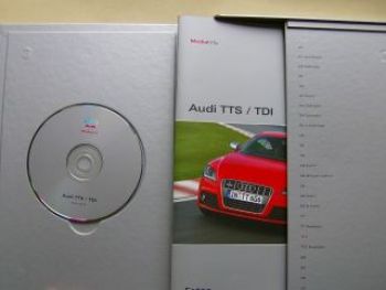 Audi TTS/TDI Pressemappe April 2008 +Fotos +CD Typ8J