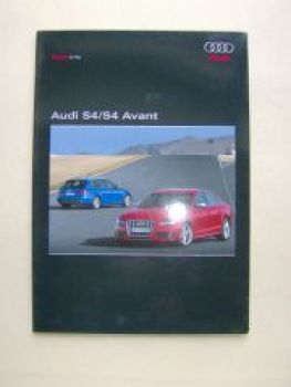 Audi S4/S4 Avant Pressemappe September 2008 +Fotos TypB8