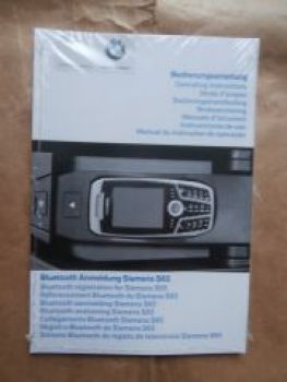 BMW Bedienungsanleitung Bluetooth Anmeldung Nokia 6230i NEU