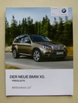 BMW X5 E70 xDrive35i 50i 30d 40d Oktober 2010 NEU
