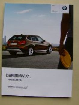 BMW X1 sDrive 18i 25i 28i 18d 20d 23d E84 September 2010