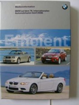 BMW Genf 2008 320d E93 Cabrio,1er,X6,E60 +E61 Edition 3/2008