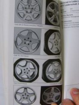 Mercedes Benz Sonderausstattungen April 2003 intern CLK,SL,C,E-K