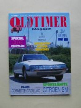 Oldtimer Magazin 4/1993 citroen SM, VW 181 Kübel,Adenauer Merced