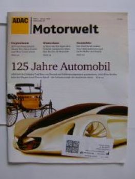 ADAC motorwelt Januar 2011 125 Jahre Automobil Cooper D Countrym