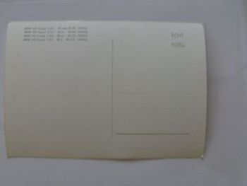 Original BMW 700 Coupè Postkarten Rarität