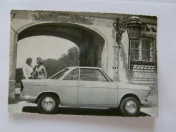 Original BMW 700 Coupè Postkarten Rarität