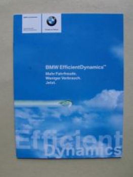 BMW EfficientDynamics Prospektflyer 8/2007 E90