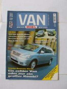 VAN 10/2001 Hyundai Trajet vs. Toyota Previa,Avensis Verso