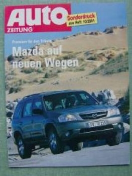 Auto Zeitung 10/2001 Mazda Tribute