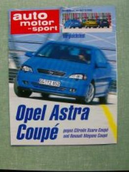 AMS 12/2000 Opel Astra Coupe gen Xsara Coupe Megane Coupe