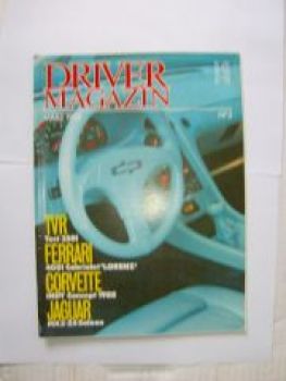 Driver Magazin 3/1988 TVR 350i, Ferrari 400i Cabrio Lorenz