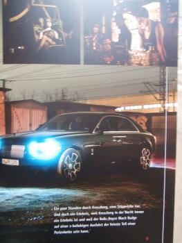 RRCE Rolls-Royce & Bentley Magazin Nr.2 Juni 2017 Black Badage,Bentley EXP 12 Speed 6e