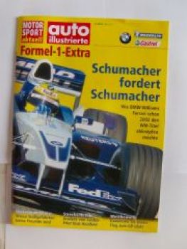Motor Sport aktuell auto illustrierte F1-Extra 1/2002 BMW Willia