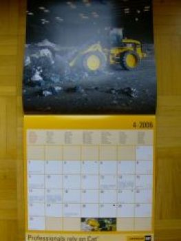 Zeppelin CAT 2006 Kalender Bagger Muldenkipper