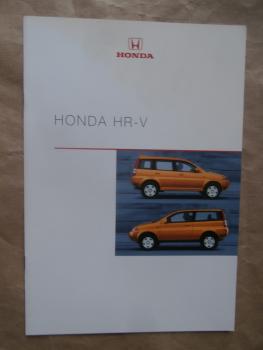 Honda HR-V 3-türer 5-türer 1.6i 2WD 4WD Katalog Februar 2000