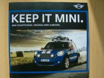 BMW Mini Countryman +JCW Zubehör Prospekt R60 August 2010