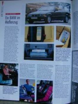 BMW Magazin 3/1993 E1 Individual E34 E36