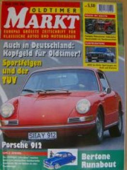 Markt 5/1994 Porsche 912, Simca Arronde, Bertone Runabout