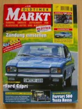 Markt 6/1999 Ford Capri, Jaguar XJS Kaufberatung, Ferrari 500 Te