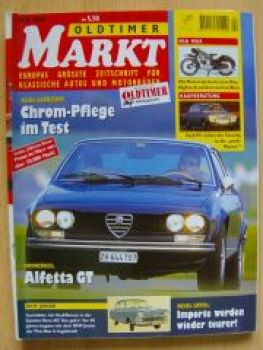 Markt 4/1999 DKW Junior, Alfetta GT, Ford P5,Jaguar XJ6