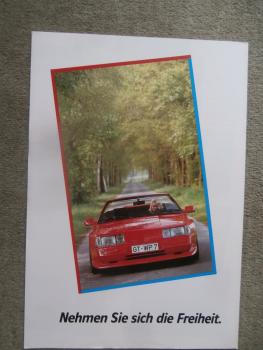 Car-Styling Exclusiv Pahnhenrich Renault Alpine Cabrio GT Turbo Prospekt Rarität