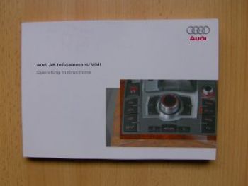 Audi A6 Infotainment/MMI Operating Instructions Juni 2004 USA