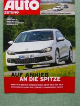 Auto Zeitung 17/2008 VW Scirocco gegen 118i E81 Hyundai Coupe Ki