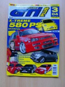 GTI Plus 3/2004 BMW E36 Mini Cooper S Gofl3 VR6 Turbo Corolla