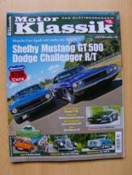 Motor Klassik 10/2010 Vector W8 Biturbo, Shelby Mustang GT500 Do