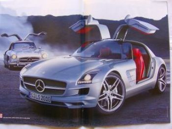 Auto Bild 10/2009 SLS AMG, X5 e70 VW Tiguan 2.0TDI, Ampera