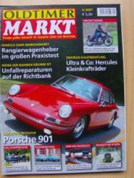 Markt 9/2007 Porsche 901, MG Kompressor, Fiat 850 Coupès Limousi