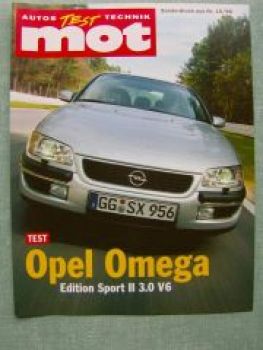 mot 15/1998 Opel Omega Edition Sport2 3.0V6 Test