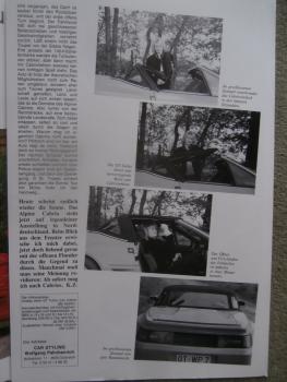 Car-Styling Exclusiv Pahnhenrich Renault Alpine Cabrio GT Turbo Prospekt Rarität