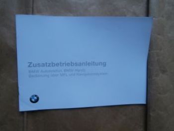 BMW Autotelefon,Handy Bedienung über MFL und Navigationssystem Januar 1998