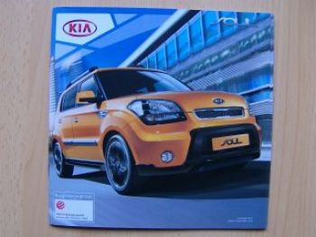 Kia Soul Prospekt +Preisliste November 2010 NEU