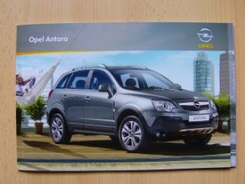 Opel Antara Prospekt Mai 2009+Preisliste 12/2010 NEU