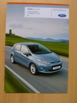 Ford Fiesta LPG Prospekt März 2010 NEU