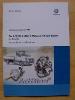 VW Selbststudienprogramm 446 2,5l-TDI-Euro-V-Motoren SCR-System