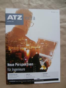 ATZ extra 9/2016 Neue Perspektiven für Ingenieure,Start-Up, Recruiting Mentoring für Einsteigerinnen,Natascha Brauswein