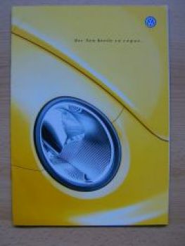 VW New Beetle en vogue Prospekt Oktober 2000 NEU